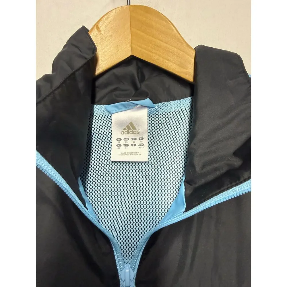 Vintage adidas windbreaker jacket full zipper Mens size XL AZFO01- 2006